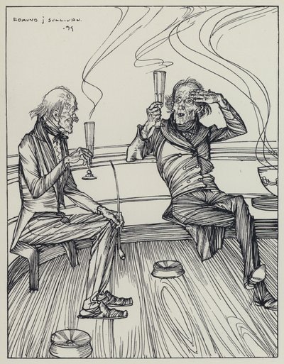 丁尼生，公平女性和其他诗歌的插图 作者 沙利文之后的埃德蒙·约瑟夫