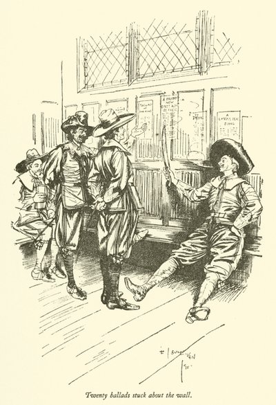 墙上挂着二十个民谣 作者 沙利文之后的埃德蒙·约瑟夫