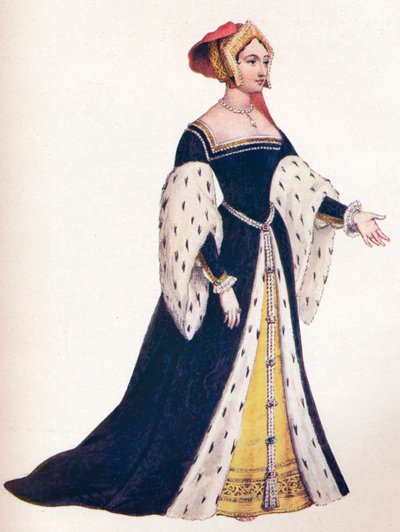 安娜·波林（Anna Boleyn）或安妮·布伦（Anne Bullen），英格兰女王1533年，1902年 作者 Edmund Thomas Parris