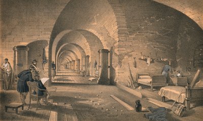 尼古拉斯堡的内部，1856年 作者 埃德蒙·沃克