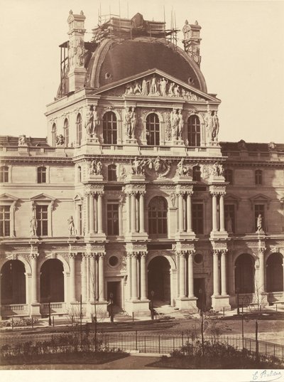 卢浮宫景观，1855-1857 年（照片） 作者 爱德华·丹尼斯·巴尔杜斯