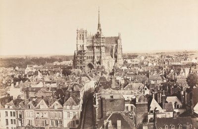 亚眠，1855年。 作者 爱德华·巴尔杜斯（Edouard Baldus）