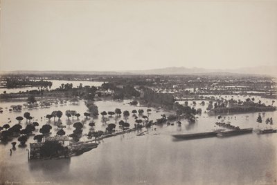1856年的阿维尼翁洪水 阿维尼翁，1856年。 作者 爱德华·巴尔杜斯（Edouard Baldus）