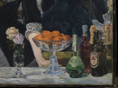 Folies-Bergere的酒吧，1881-82（详情2536） 作者 爱德华·马奈