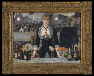 Folies-Bergere的酒吧，1881-82（另见2536） 作者 爱德华·马奈