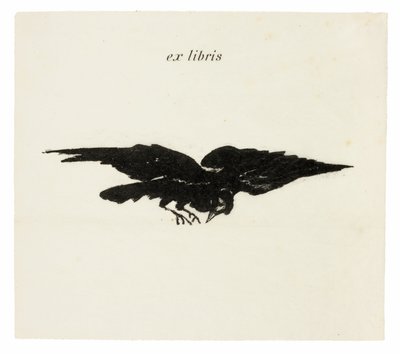 飞翔的乌鸦：《乌鸦》（Le Corbeau）中的图书借阅处 作者 爱德华·马奈