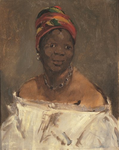 La Négresse, 1862-1863. 作者 爱德华·马奈