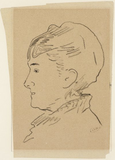 马奈 - 伊莎贝尔-莱蒙尼尔小姐，1922.4488 作者 爱德华·马奈