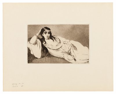 Odalisque 作者 爱德华·马奈