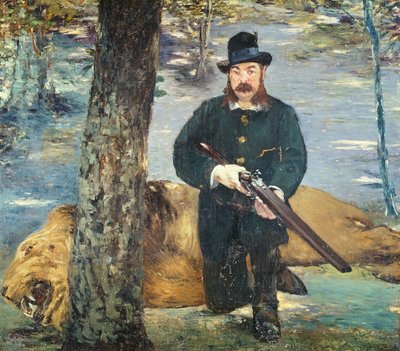 Pertuiset，狮子猎人，1881年 作者 爱德华·马奈
