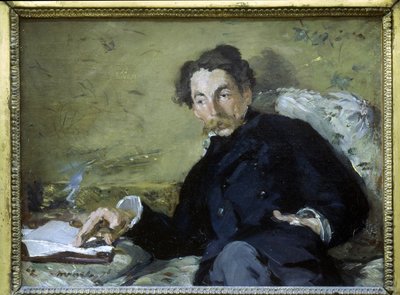 斯特凡-马拉姆（1842 - 1898）--爱德华-马奈的作品 作者 爱德华·马奈