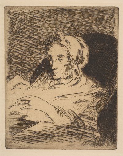 恢复期的苏珊娜马奈（Suzanne Manet），1879-81年。 作者 爱德华·马奈