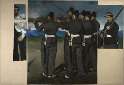 墨西哥的马克西米利安死刑案c。 1868年 作者 爱德华·马奈