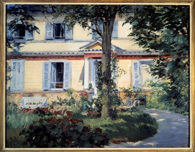 吕埃之家 爱德华·马奈（Edouard Manet，1832-1883 年）的画作，1882 年柏林，国家博物馆 作者 爱德华·马奈