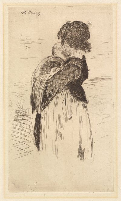 小女孩 Le petite fille, 1862. 作者 爱德华·马奈