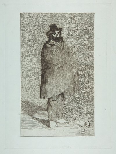 哲学家Le Philosophe，1865-66年。 作者 爱德华·马奈
