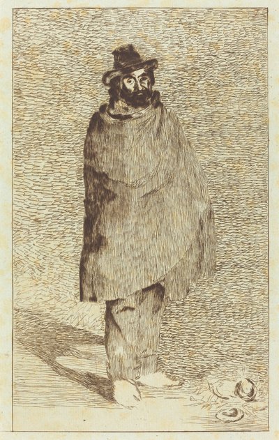 哲学家 Le philosophe, 1866. 作者 爱德华·马奈