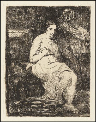 香水，1862年 作者 爱德华·马奈