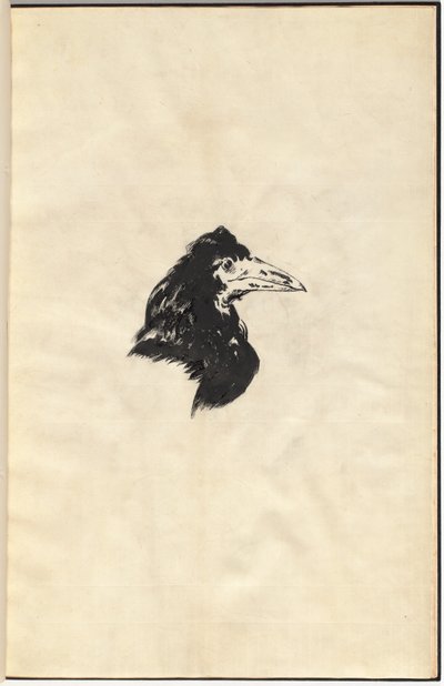 Le Corbeau：乌鸦 作者 Edouard Manet, Edgar Allan Poe