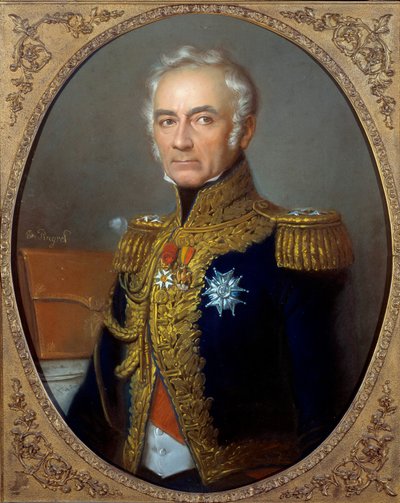 查尔斯·特里斯坦 (Charles Tristan) 的肖像，蒙托隆伯爵 (1783-1853) 爱德华·平格雷 (Edouard Pingret) (1788-1875) 的画作，大约 1840 年，82 x 67 厘米。 巴黎，Musee de l