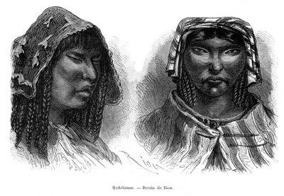 南美洲奎丘亚印第安人，十九世纪 作者 爱德华·里奥（Edouard Riou）