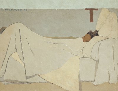 金色的床，1891年 作者 爱德华·维拉德
