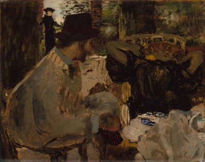 对话，1897-8 作者 爱德华·维拉德