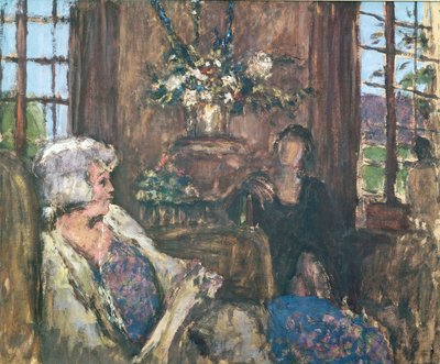 室内装饰（水粉） 作者 Edouard Vuillard