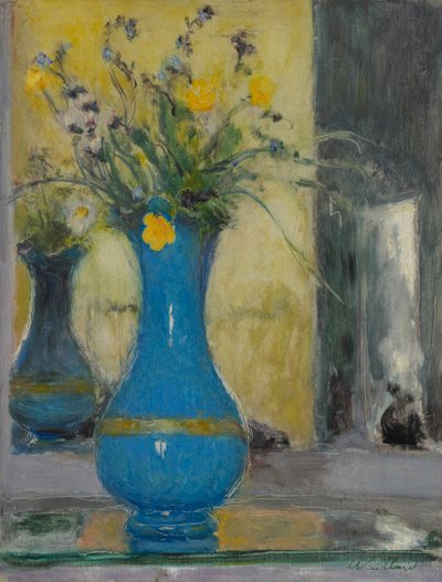 蓝色花瓶》，约1932年。 作者 爱德华·维拉德