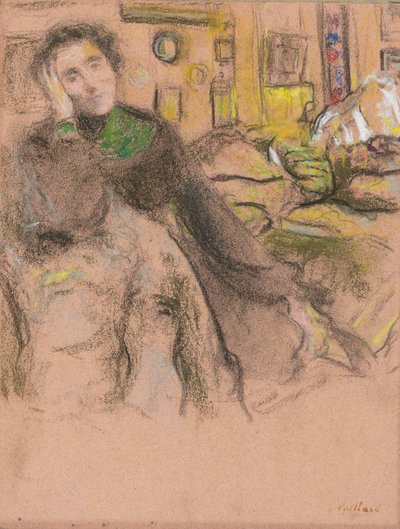 朱丽叶特·韦尔夫人，研究三，1927-1928年 作者 爱德华·维拉德