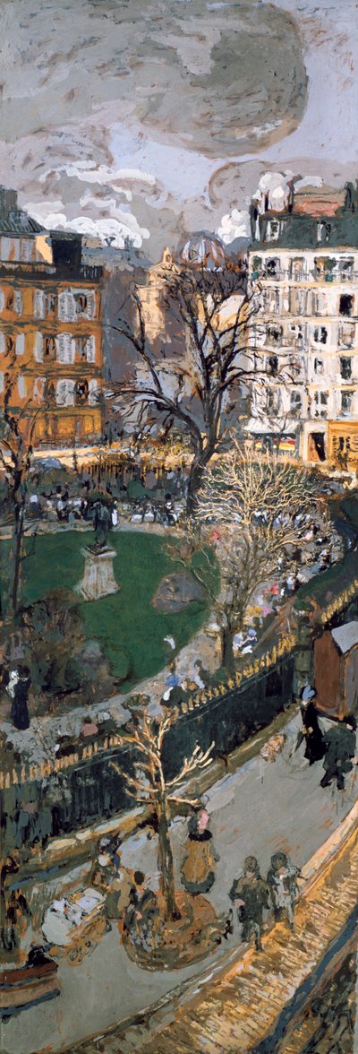温蒂米尔广场，巴黎，1908-1910 作者 爱德华·维拉德