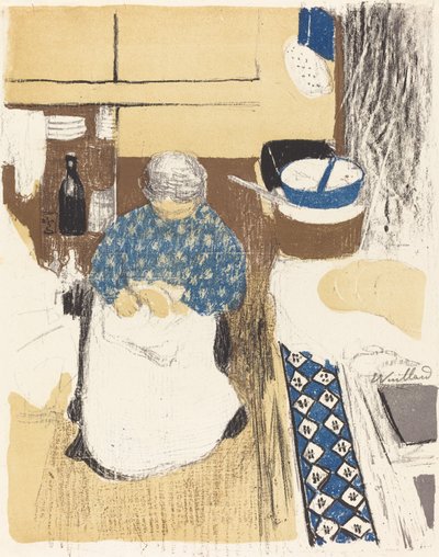 厨师（La cuisiniere） 作者 爱德华·维拉德