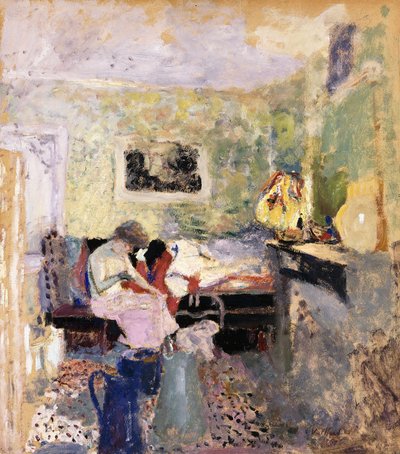 绿色卧室，1905年 作者 爱德华·维拉德
