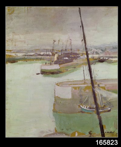 翁弗勒尔港，1919年 作者 爱德华·维拉德