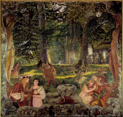 装饰夏洛特宫的喜剧 作者 Edouard Vuillard