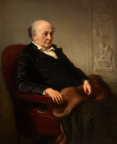 画家威廉·沙多 作者 Eduard Bendemann