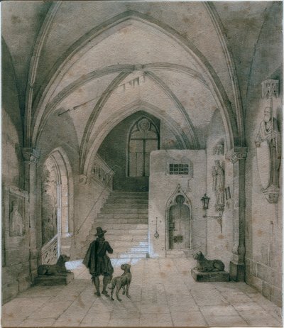 Gotische Halle 作者 爱德华·格哈特