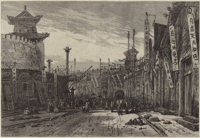 圆街 作者 Eduard Hildebrandt