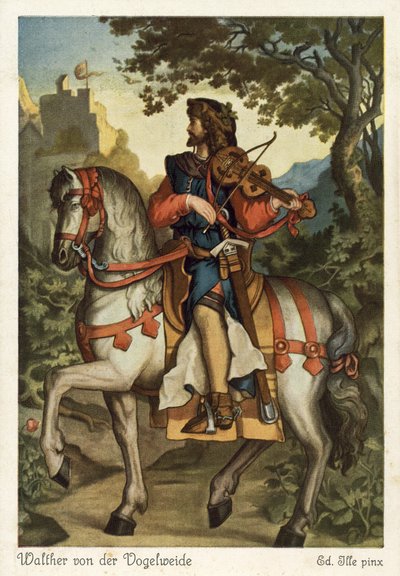 Walther von der Vogelweide 作者 Eduard Ille