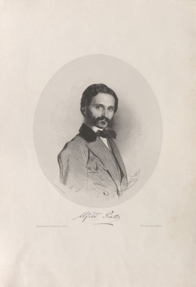 大提琴家和作曲家阿尔弗雷多-皮亚蒂1822-1901年的肖像，1858年。 作者 爱德华·凯瑟（Eduard Kaiser）