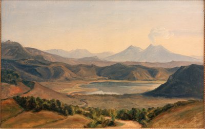 Lago di Averno und Vesuv 作者 爱德华·威廉·珀斯