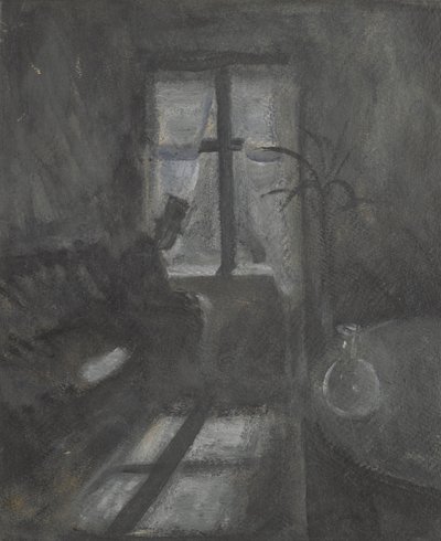 圣云之夜，1892年 作者 爱德华·蒙克