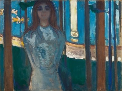 夏天的夜晚。声音。 1896年 作者 爱德华·蒙克