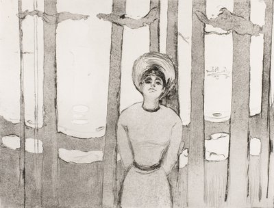 夏夜之声，1894年 作者 爱德华·蒙克