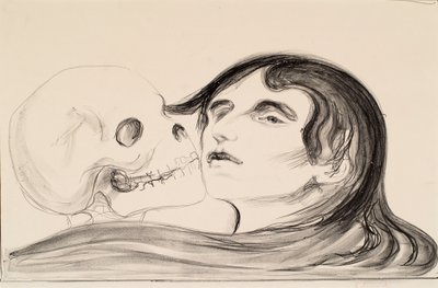 死亡之吻 作者 Edvard Munch