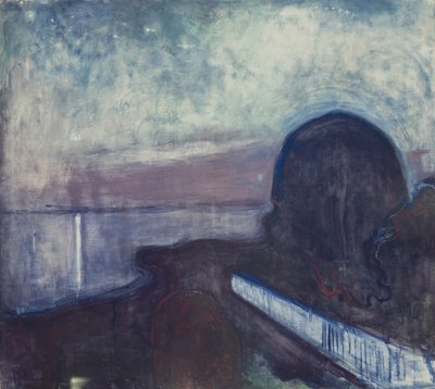 星夜 作者 爱德华·蒙克