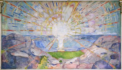 太阳 作者 Edvard Munch