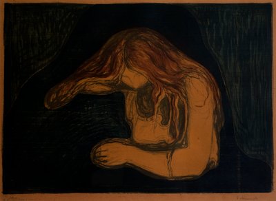 吸血鬼（吸血鬼 II） 作者 爱德华·蒙克