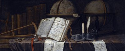 Vanitas Still Life par Edwaert Collier (1642-1708), - Oil on canvas, 41,9x98,8 - Private Collection 作者 Edwaert Colyer或Collier