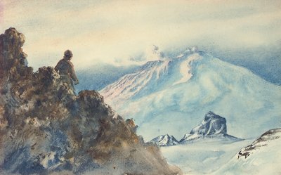 埃雷布斯山和岩石城堡 作者 爱德华·阿德里安·威尔逊